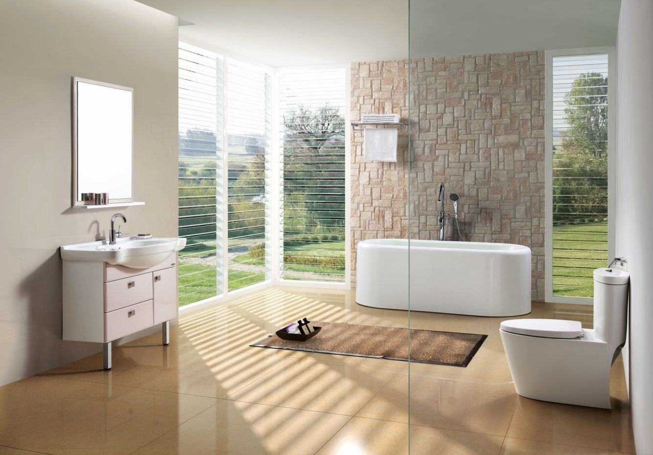 Launching a comprehensive range of bathroom products, becoming a provider of complete bathroom solutions